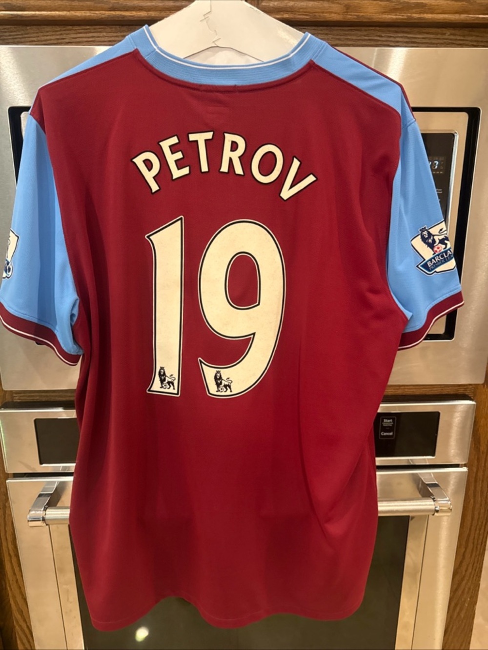 Authentic Aston  Villa Petrof Soccer Jersey